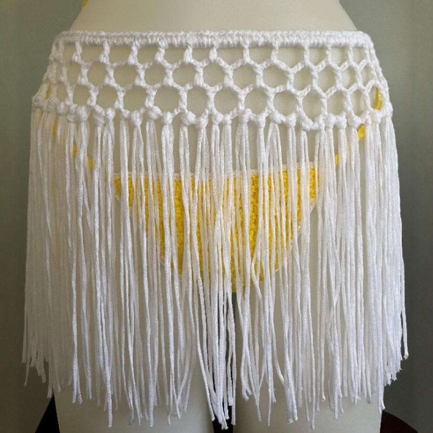 Fashion Sexy Hollow Out Hand-Crocheted Tassel Beach Cover-Up Dress Factory Original - Seldom Seen Styles