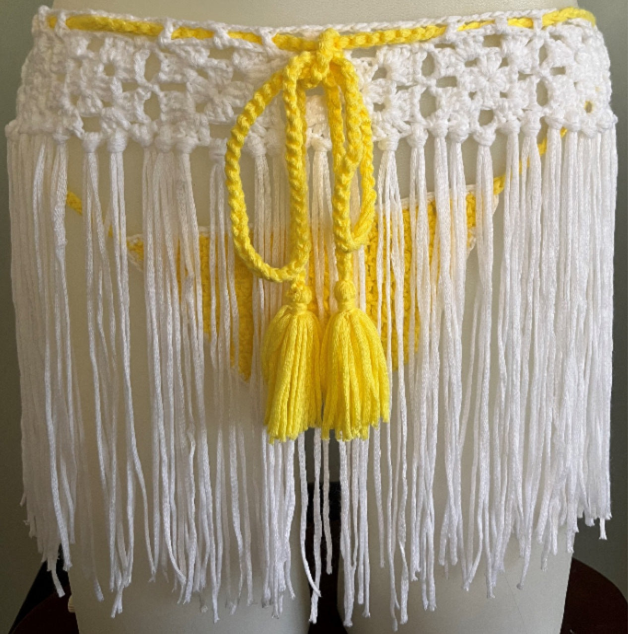 Fashion Sexy Hollow Out Hand-Crocheted Tassel Beach Cover-Up Dress Factory Original - Seldom Seen Styles