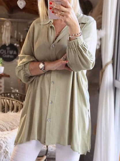 Modische unifarbene Damen-Shirt-Oberteile, Freizeithosen