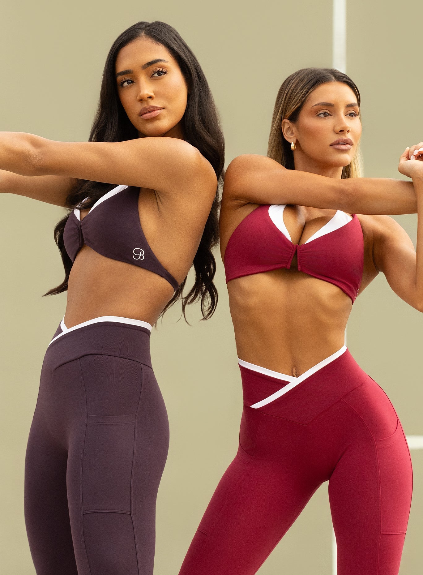 Line Contour Leggings - Seldom Seen Styles