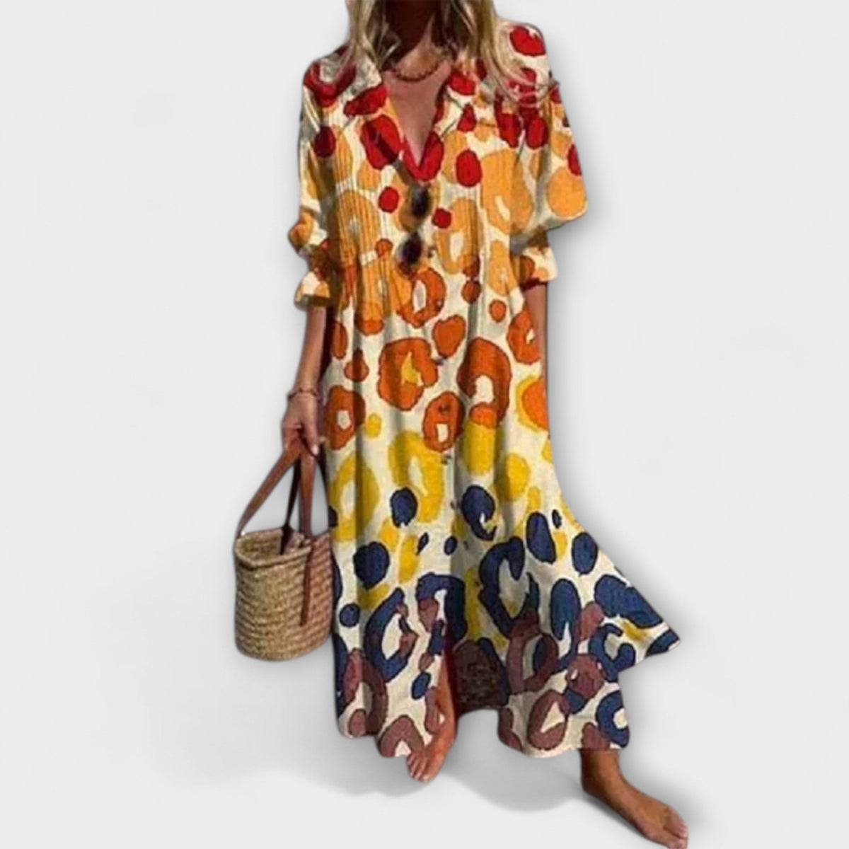 Flattering Maxi Dress with Tummy Coverage - Seldom Seen Styles