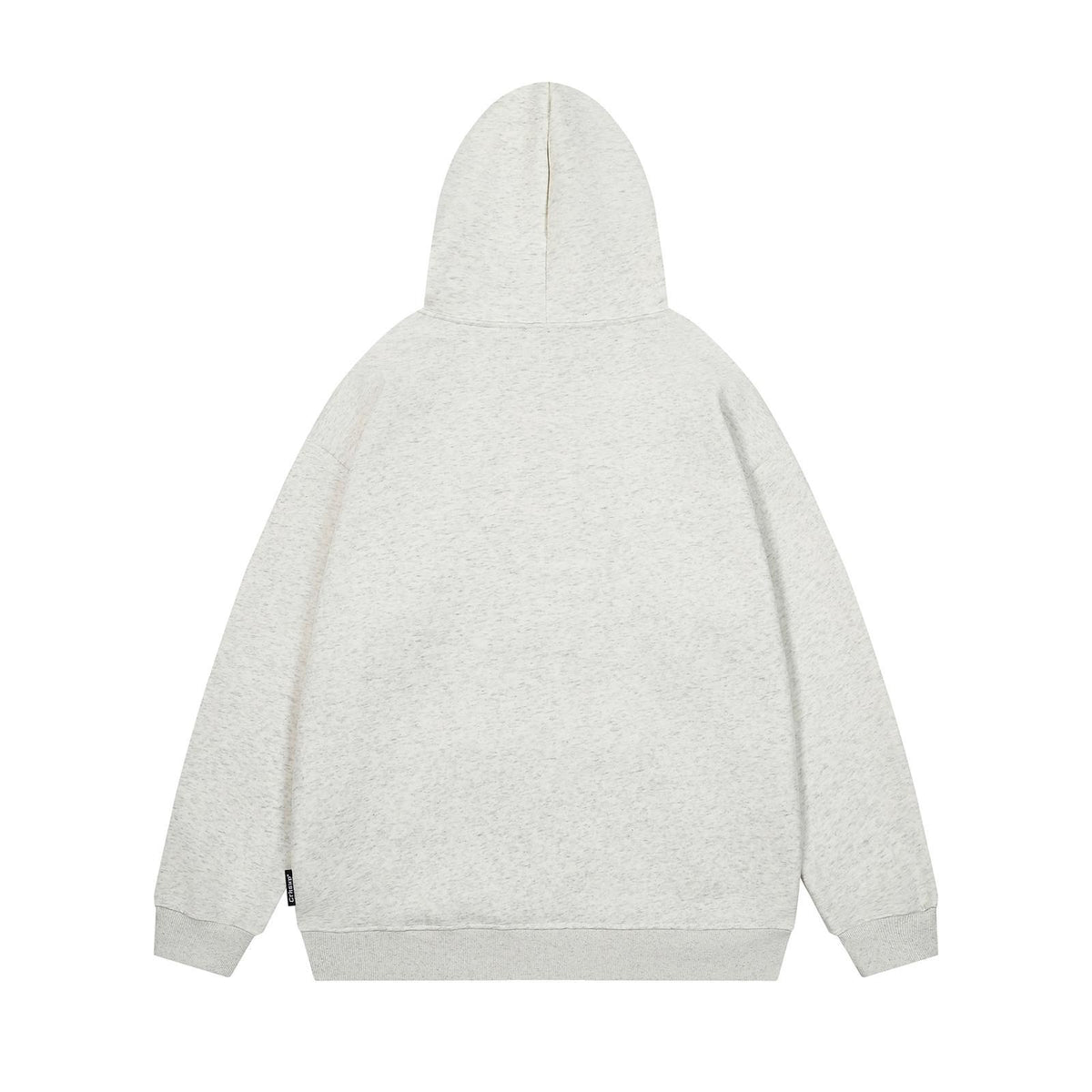Fluffy Puppy Embroidered Fleece Hoodie Loose Fit Lazy Style Couple Casual High Street Streetwear Pullover | Fluffy Pup Hoodie - Seldom Seen Styles
