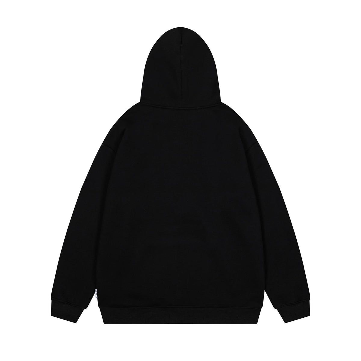 Fluffy Puppy Embroidered Fleece Hoodie Loose Fit Lazy Style Couple Casual High Street Streetwear Pullover | Fluffy Pup Hoodie - Seldom Seen Styles