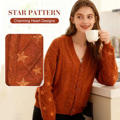 🚀Livraison gratuite🚀Cardigan boutonné pour femme