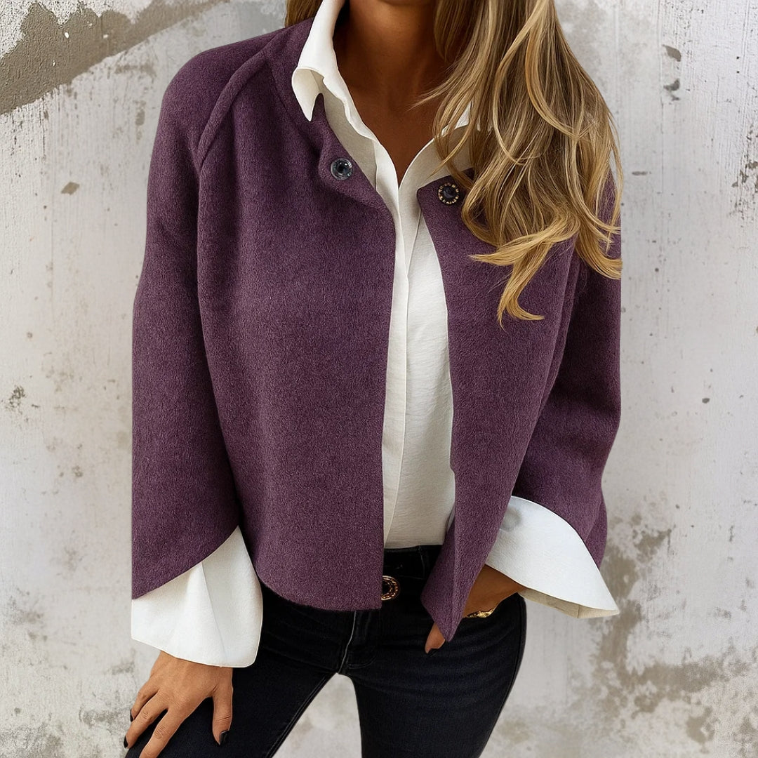 Giselle | Elegante, warm short jacket - Seldom Seen Styles