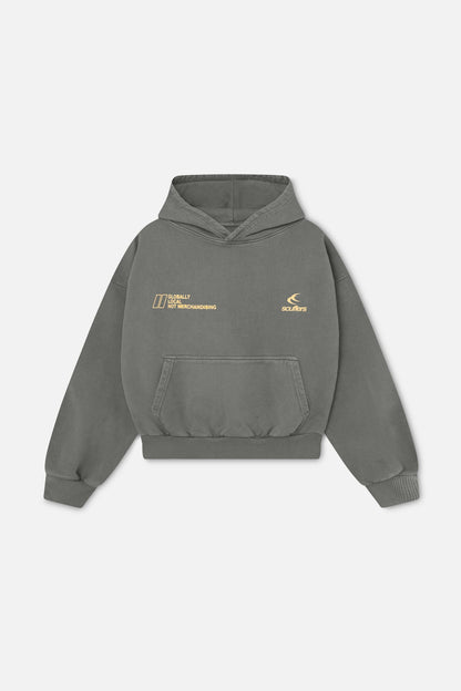 Sweat à capuche Vert mondial