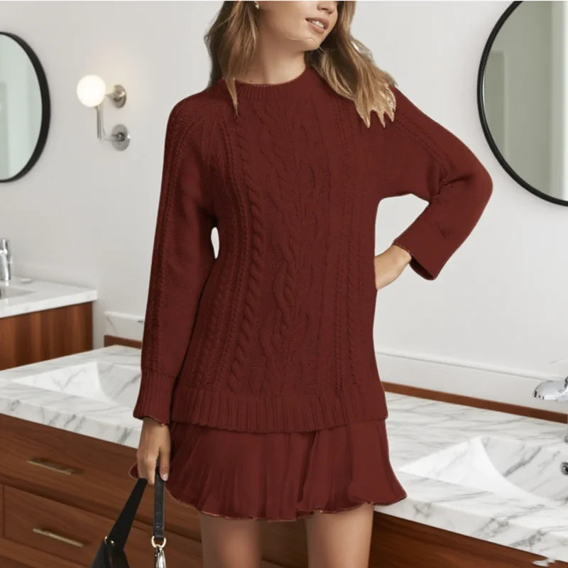Grace™ | Unique Sweater Dress - Seldom Seen Styles
