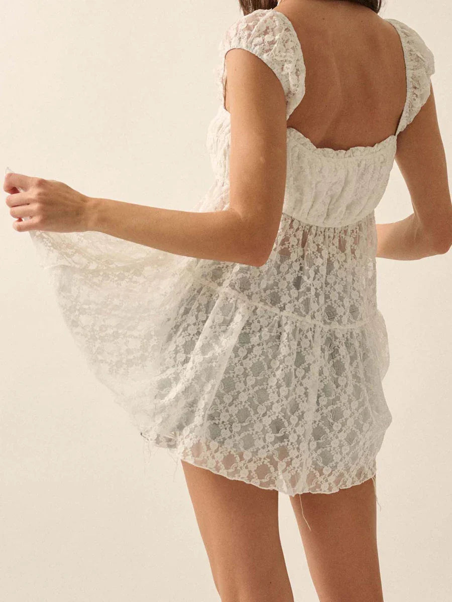 Hadley Summer Cutout Dress Top - Seldom Seen Styles