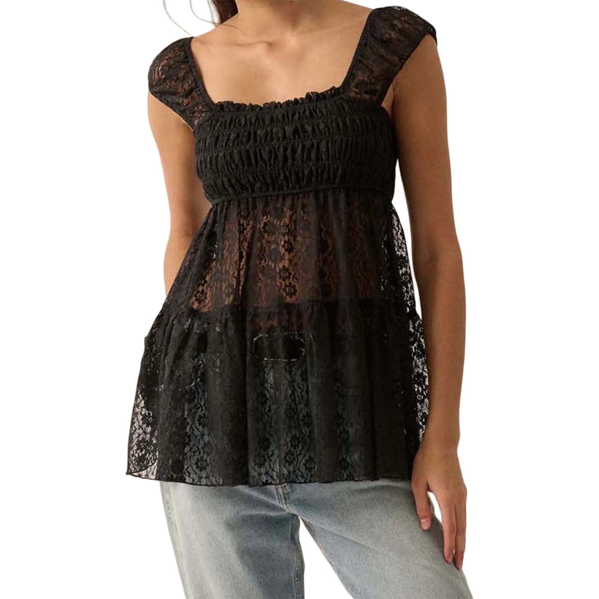 Hadley Summer Cutout Dress Top - Seldom Seen Styles