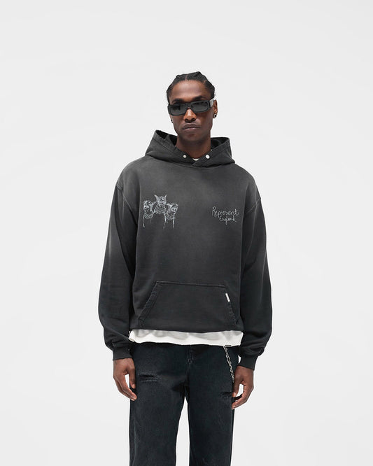 Hand Drawn Thoroughbred Hoodie - Seldom Seen Styles
