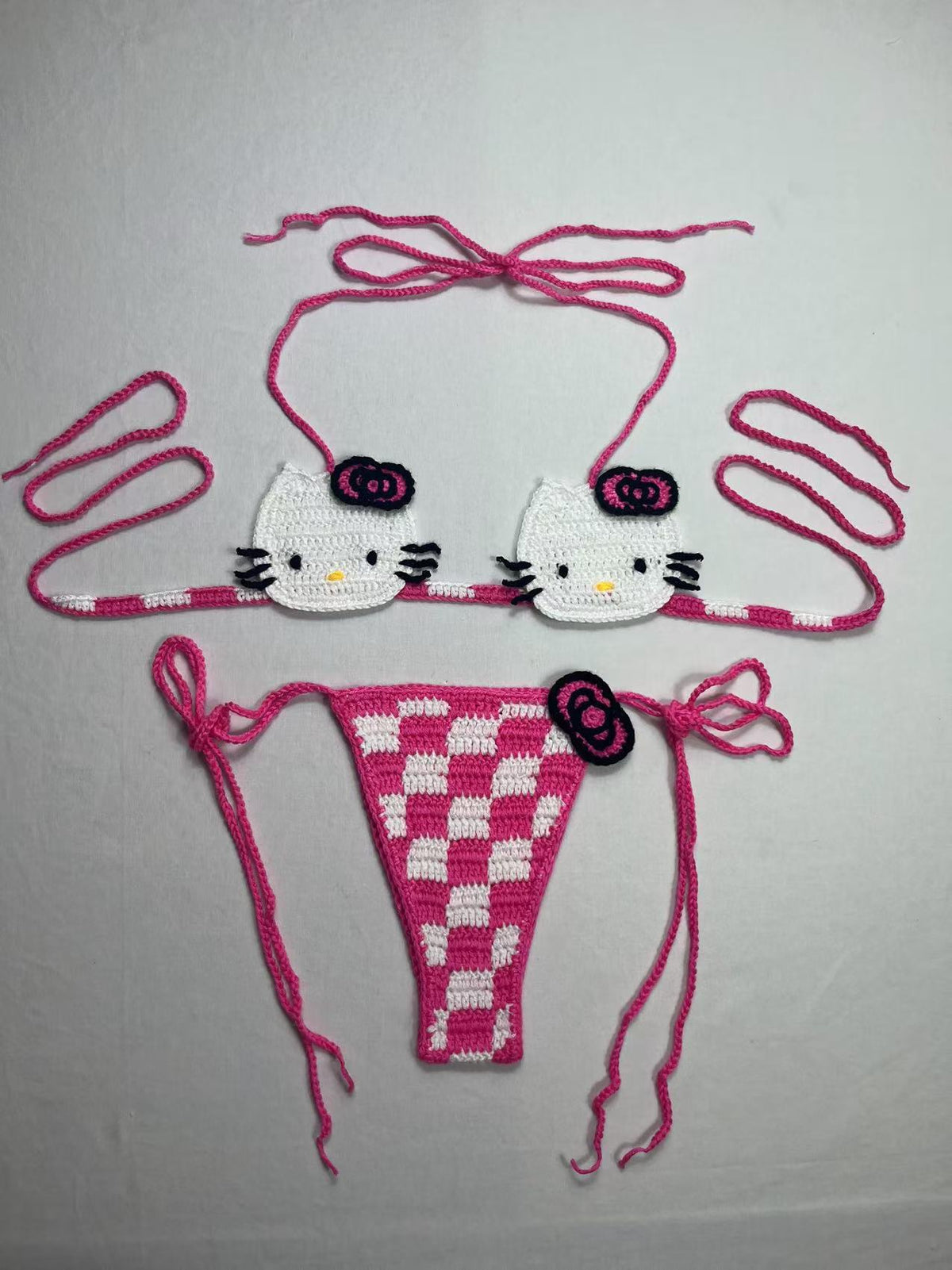Hello Kitty Crochet Bikini Set - Seldom Seen Styles