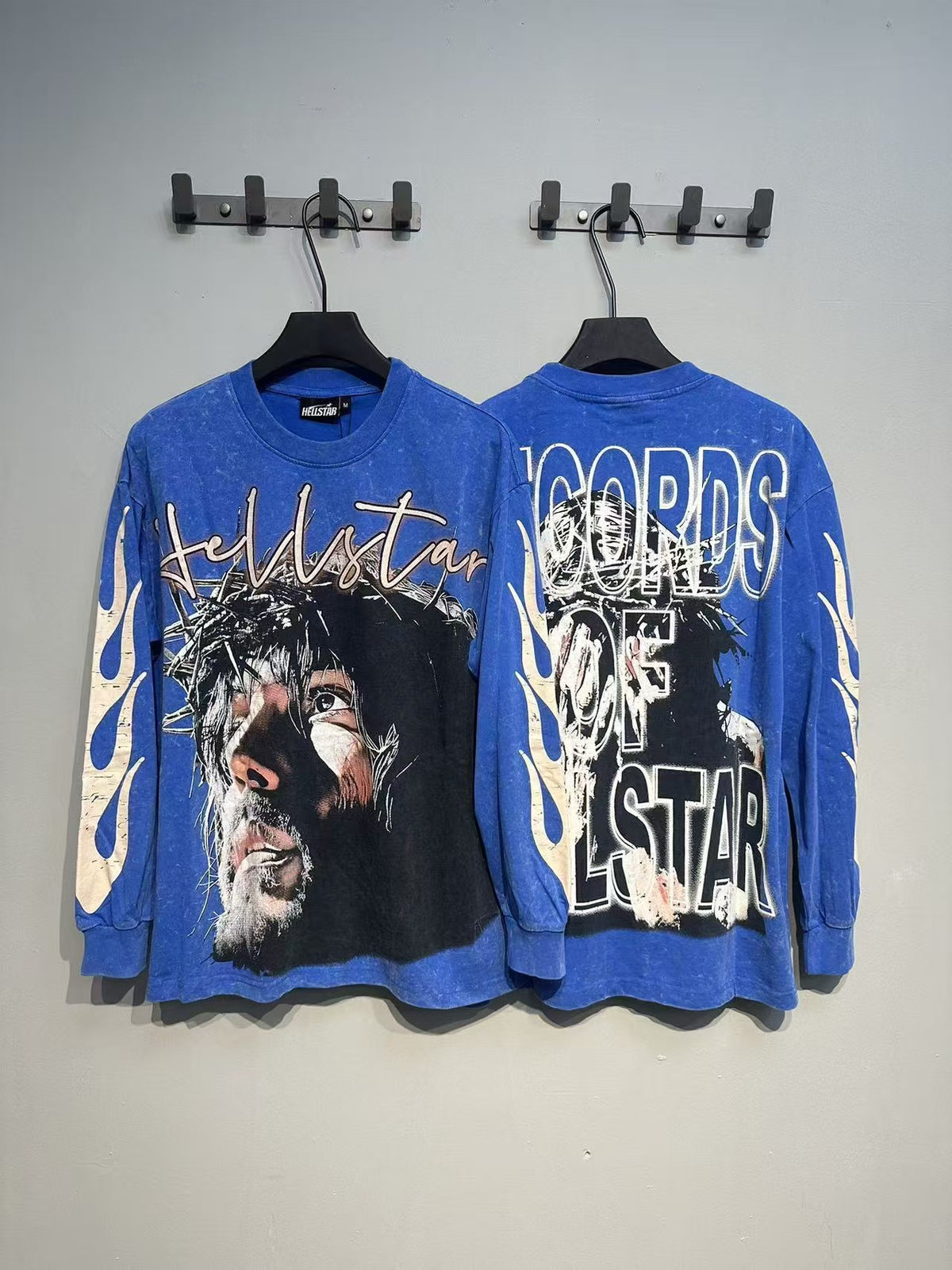 Hellstar “Basketball Skeleton” Long Sleeve Tee - Seldom Seen Styles