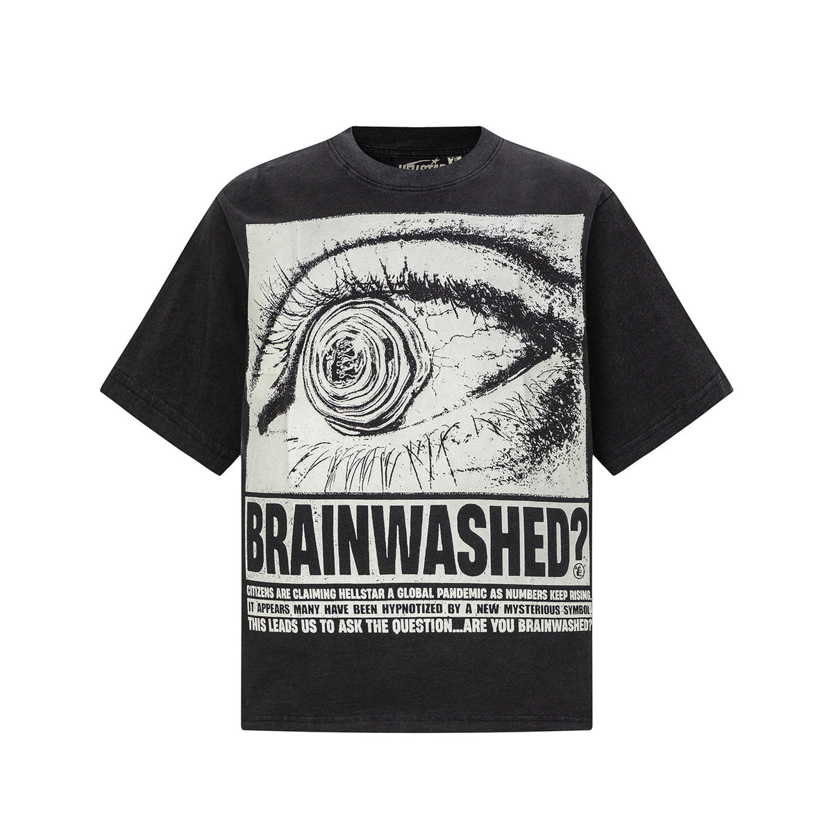 Hellstar Brainwashed T-Shirt - Cream - Seldom Seen Styles
