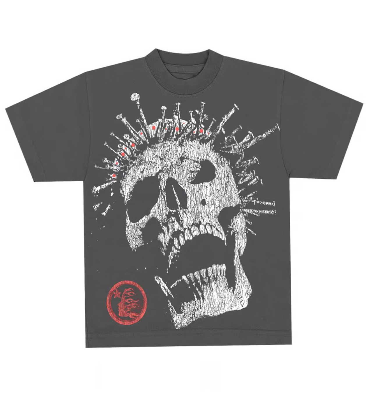 Crowned Skull Rhinestone Vintage Black - Seldom Seen Styles