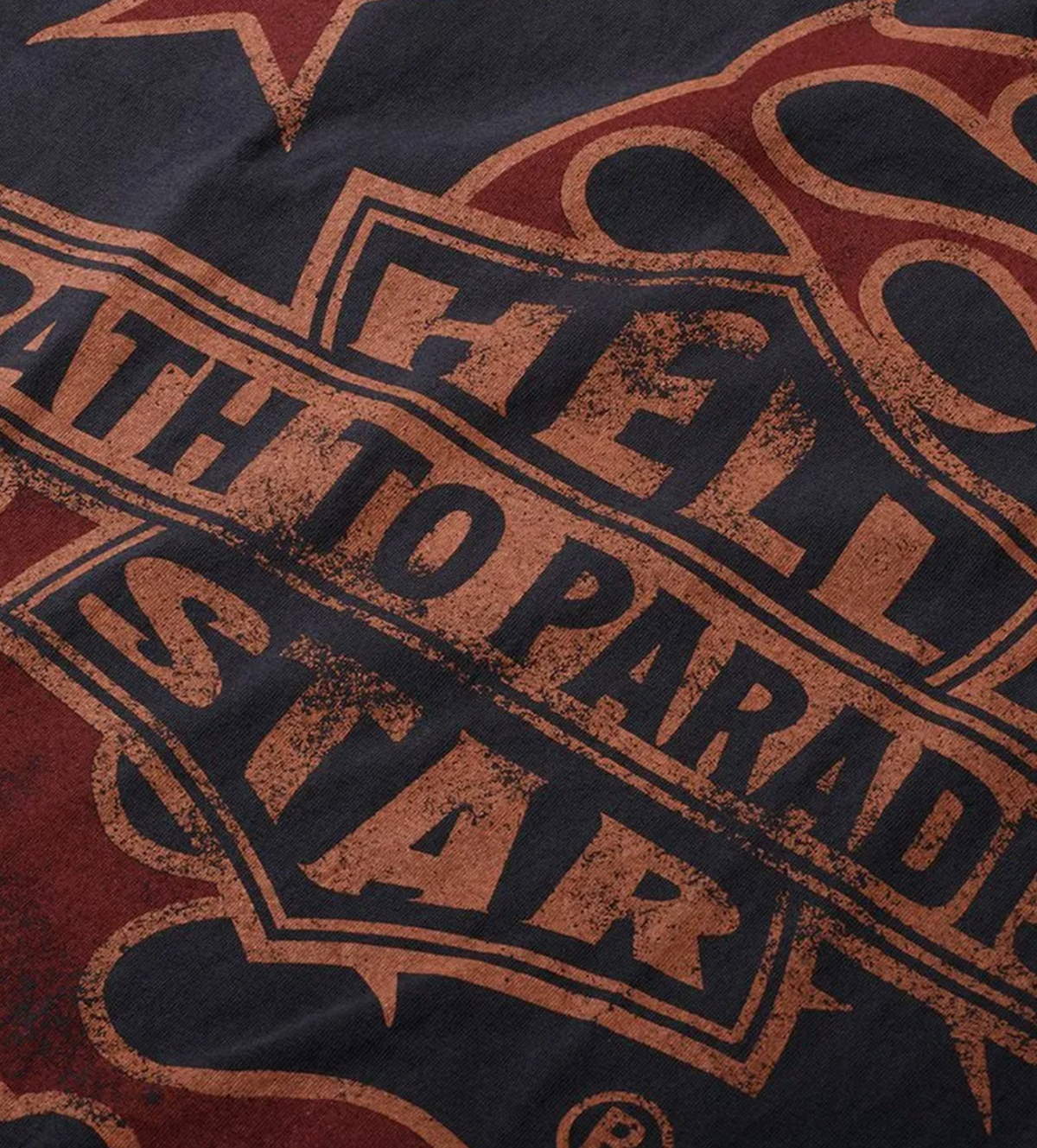 Hellstar Studios Biker Tour Tee Grey - Seldom Seen Styles
