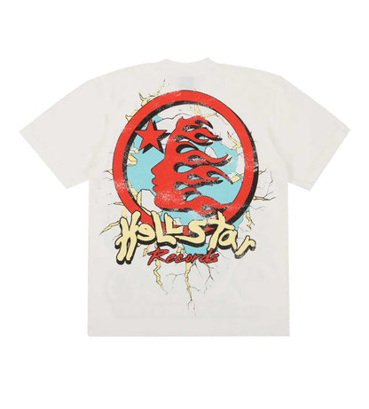 Hellstar Studios Heaven On Earth Creme-T-Shirt