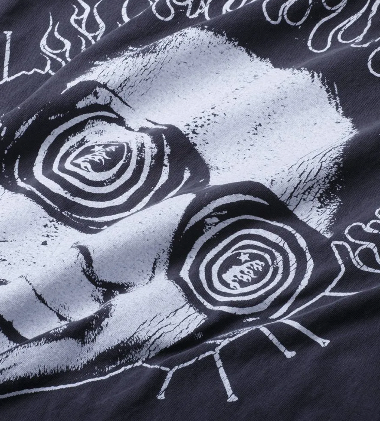 Hellstar Studios Rage Tee Grey - Seldom Seen Styles