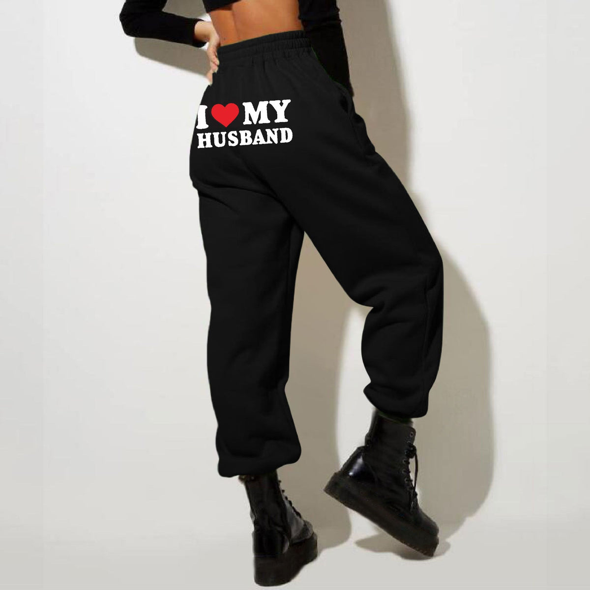 I Love My Boyfriend Sweatpants - Seldom Seen Styles