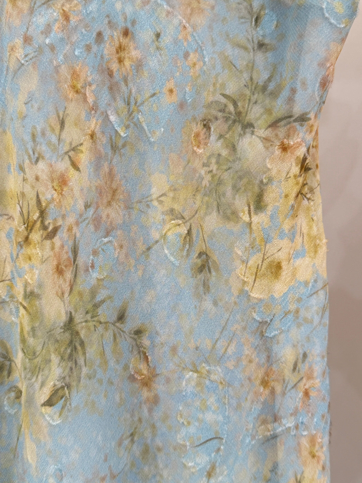 IMANI DRESS  Floral Ruffle Sleeve V-Neck Chiffon Maxi Dress Elegant A-Line Wedding Guest Summer Vacation - Seldom Seen Styles