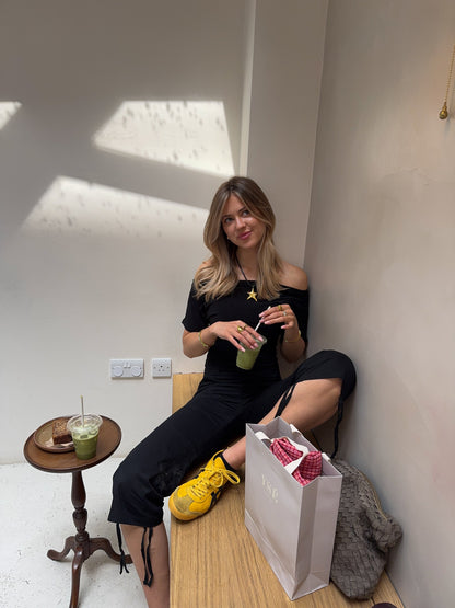 Florine fitted t-shirt - Black