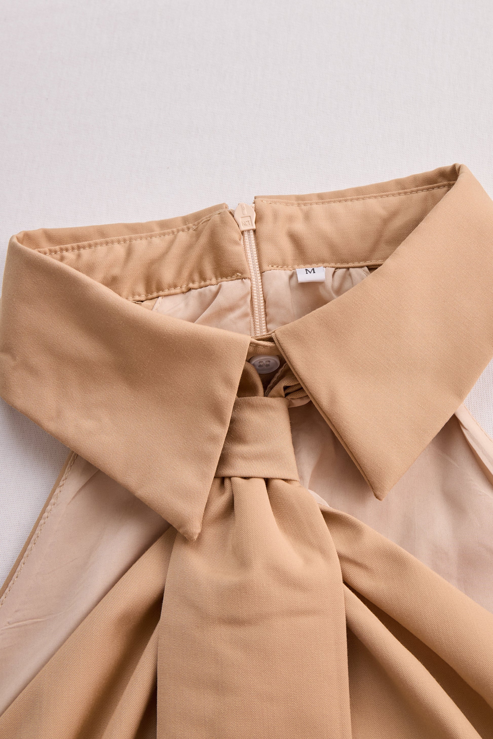 Stylish Sleeveless Halter Blouse with Neck Tie Detail - Seldom Seen Styles
