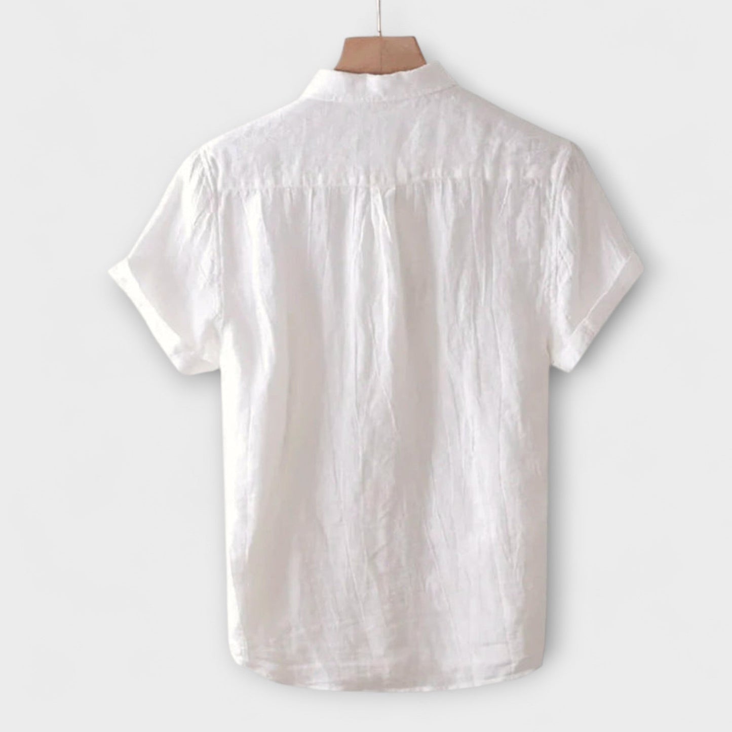 Jasper | Elegant Merlot Linen Top - Seldom Seen Styles