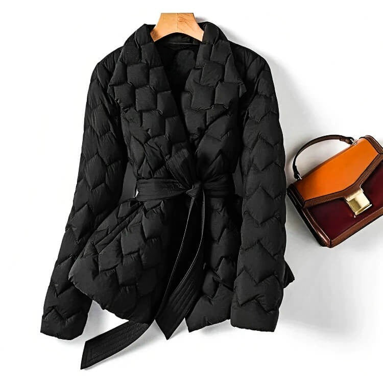Isabella Quilted Down Coat - Seldom Seen Styles