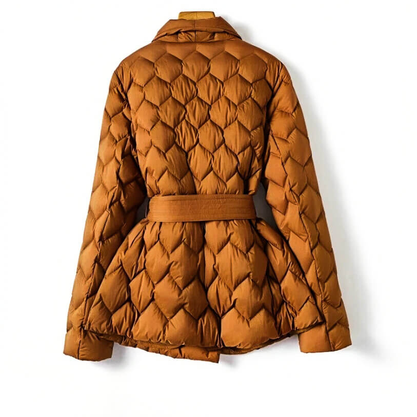 Isabella Quilted Down Coat - Seldom Seen Styles