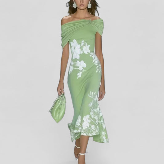 Isabrunel | Elegant Midi Dress - Seldom Seen Styles