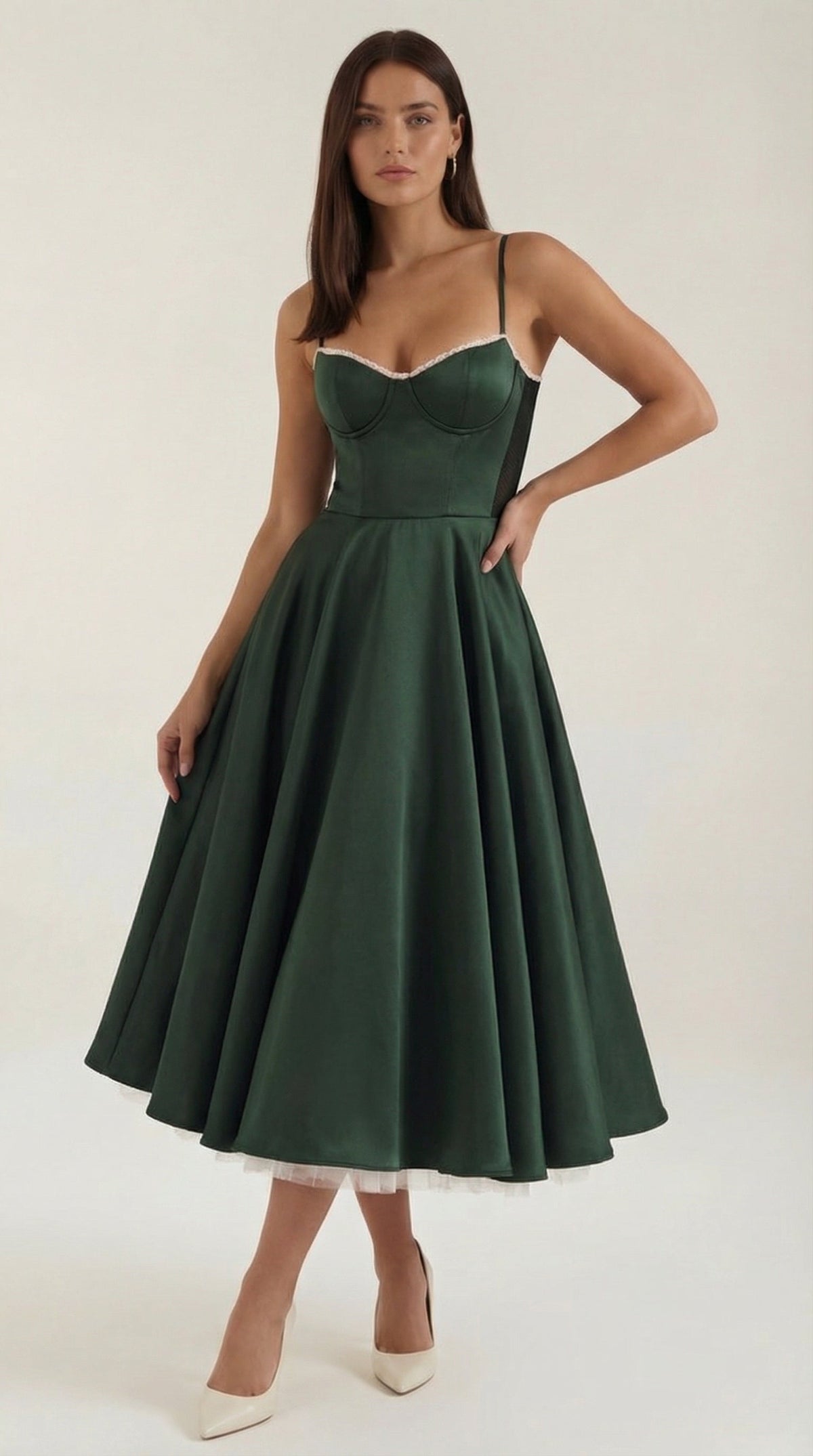 Isolde Tulle Midi Dress - Seldom Seen Styles