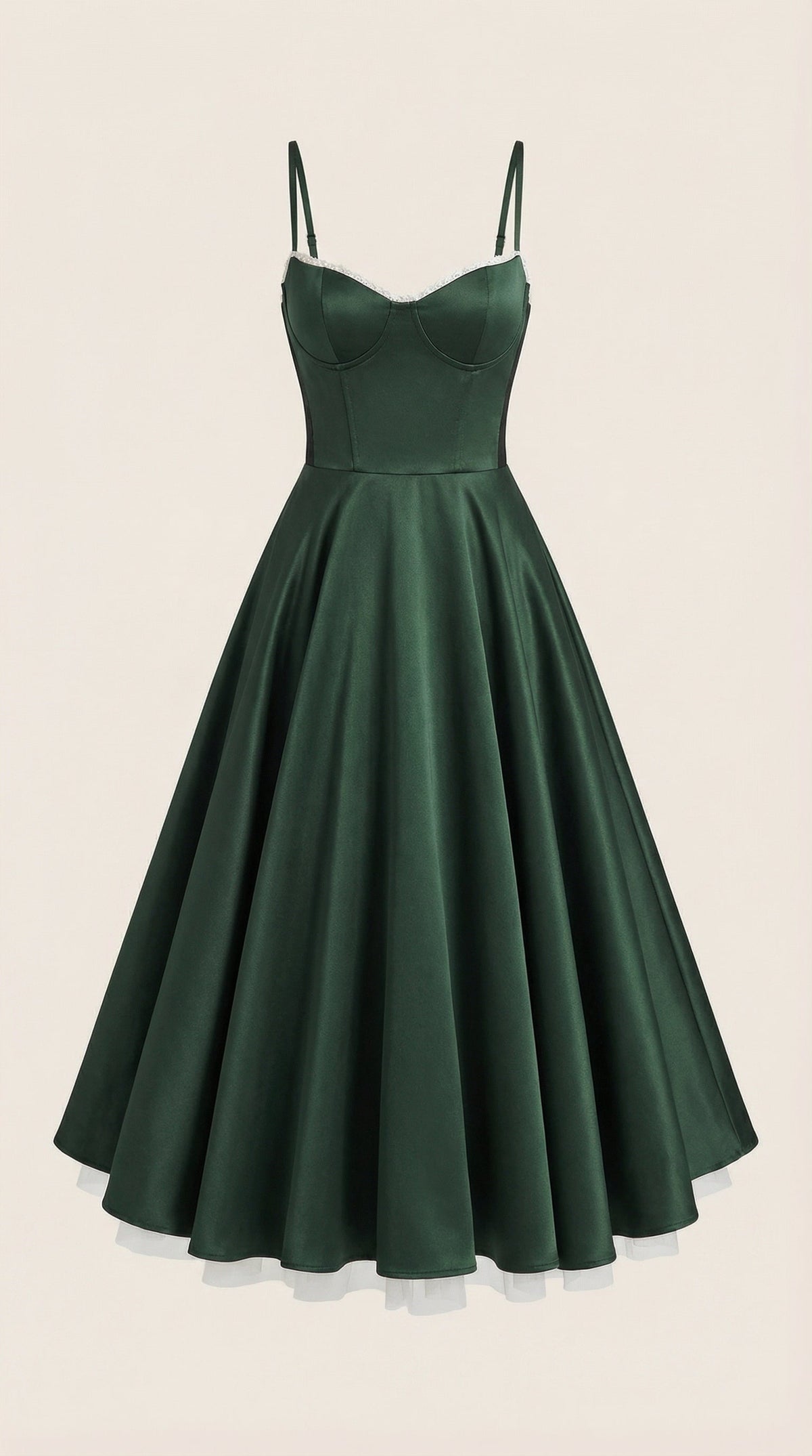 Isolde Tulle Midi Dress - Seldom Seen Styles