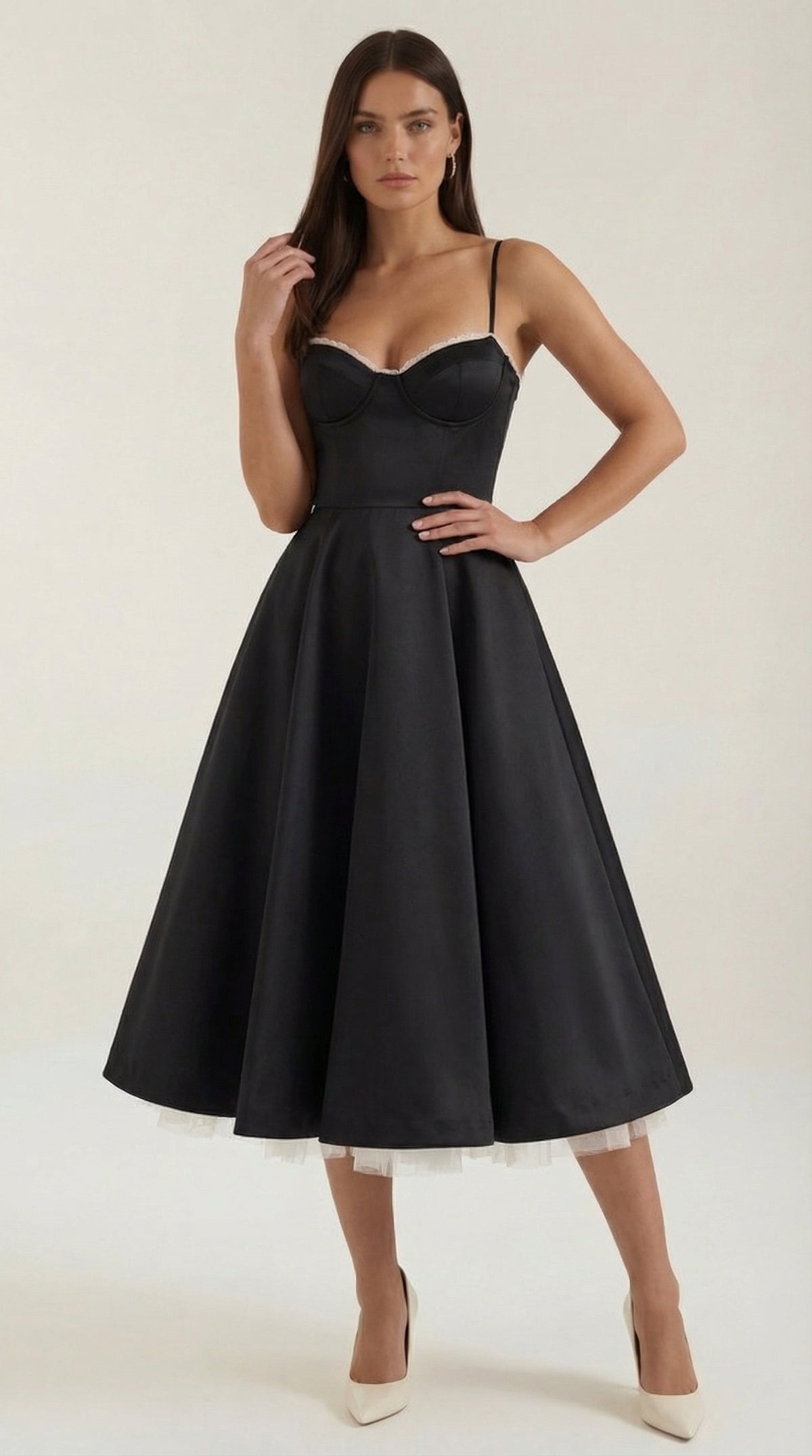 Isolde Tulle Midi Dress - Seldom Seen Styles