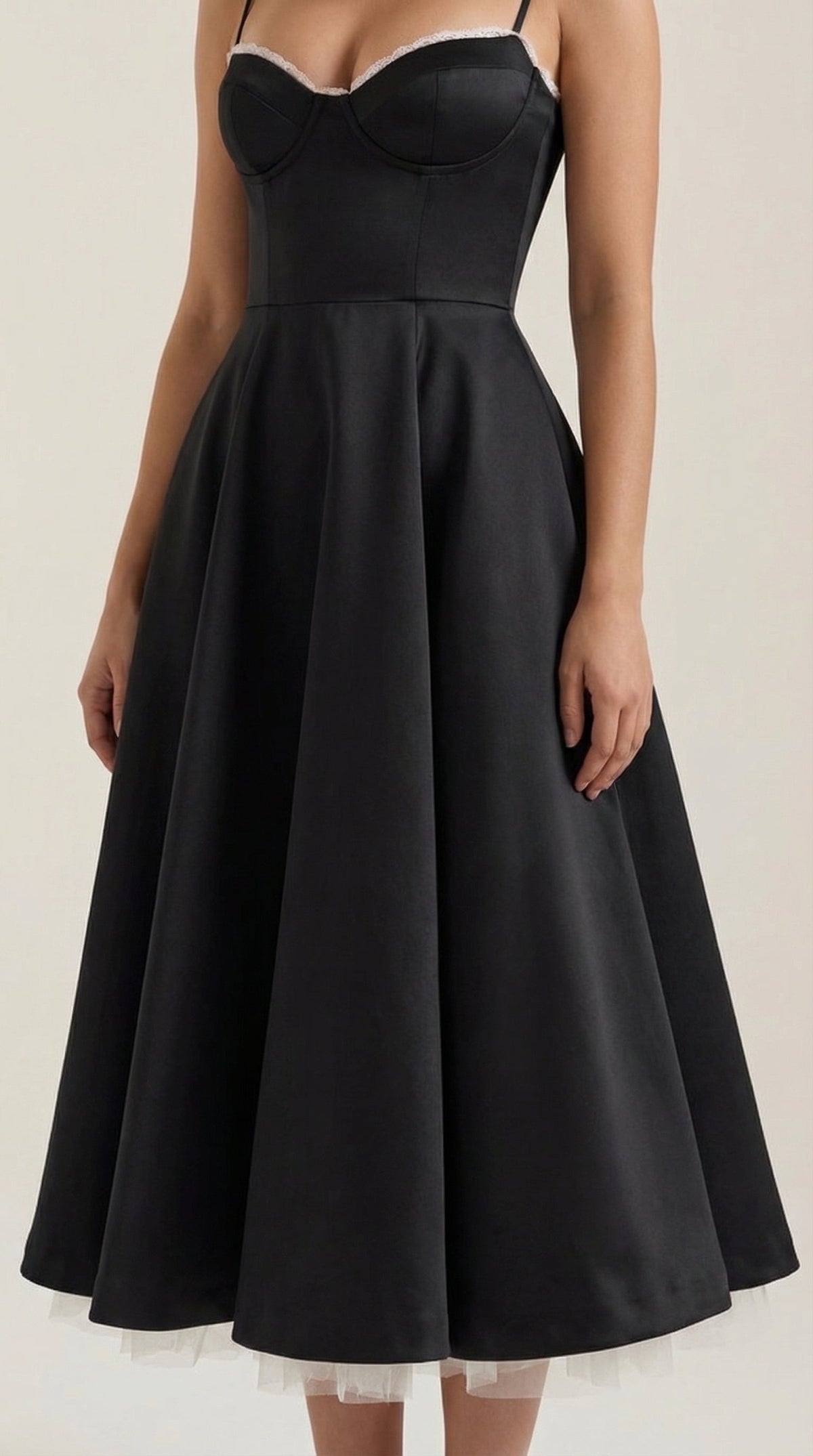 Isolde Tulle Midi Dress - Seldom Seen Styles