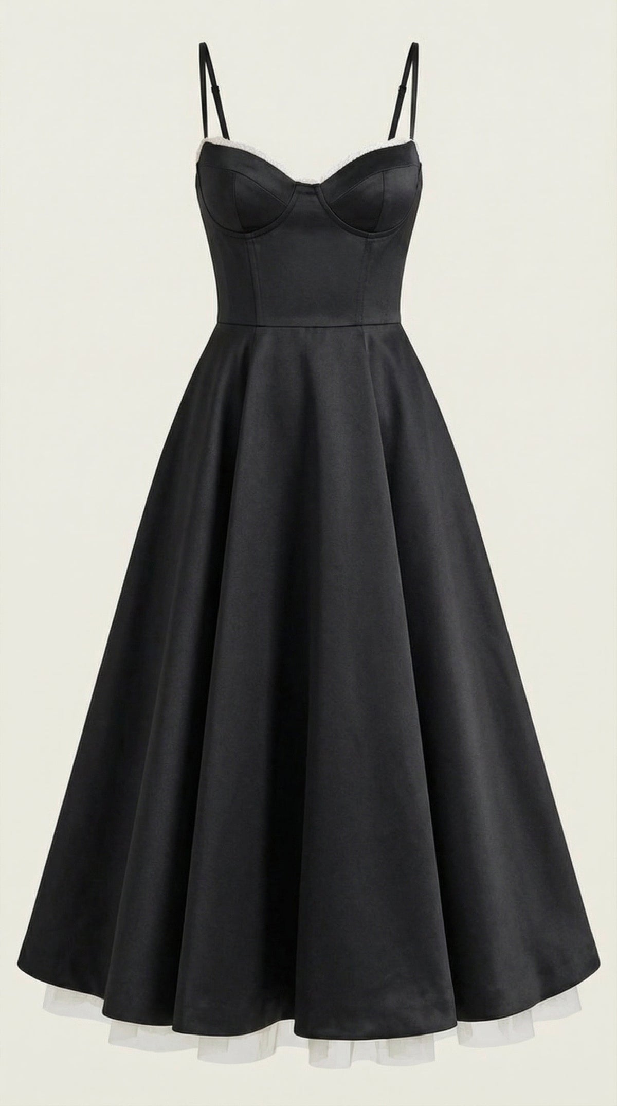 Isolde Tulle Midi Dress - Seldom Seen Styles