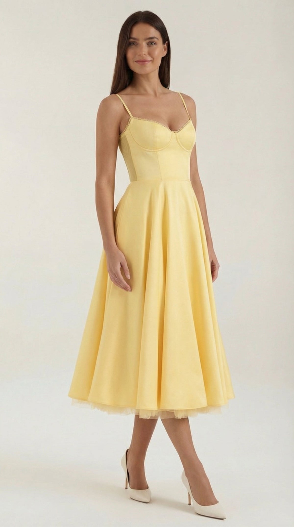 Isolde Tulle Midi Dress - Seldom Seen Styles