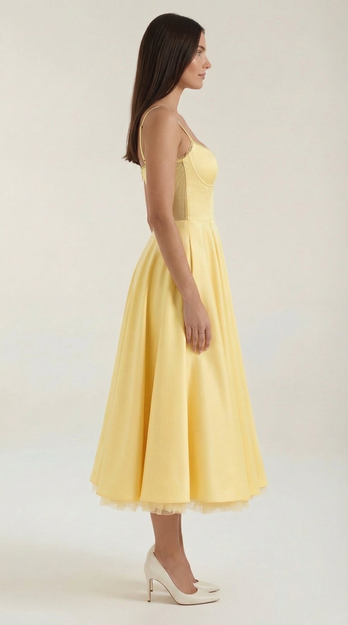 Isolde Tulle Midi Dress - Seldom Seen Styles