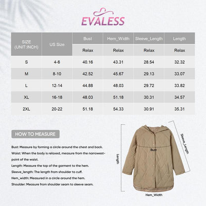 Veste Femme Décontractée Automne Capuche Doudoune Manches Longues Boutonnée Surdimensionnée Légère Basique Hiver Noir Manteau Confort Vêtements Dessus Tenues Femme 2025