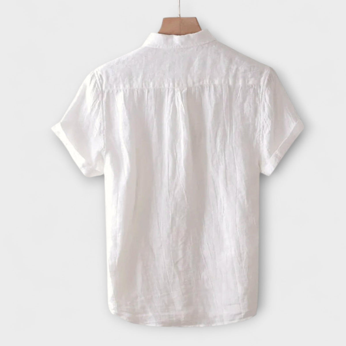Jasper | Elegant Merlot Linen Top - Seldom Seen Styles