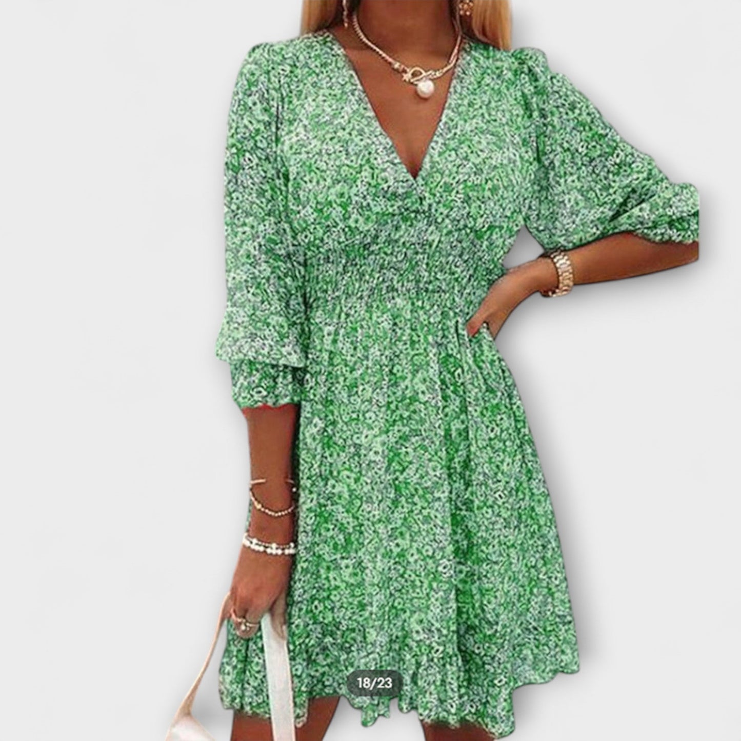 Women’s Dress | Floral Puff Sleeve Mini - Seldom Seen Styles