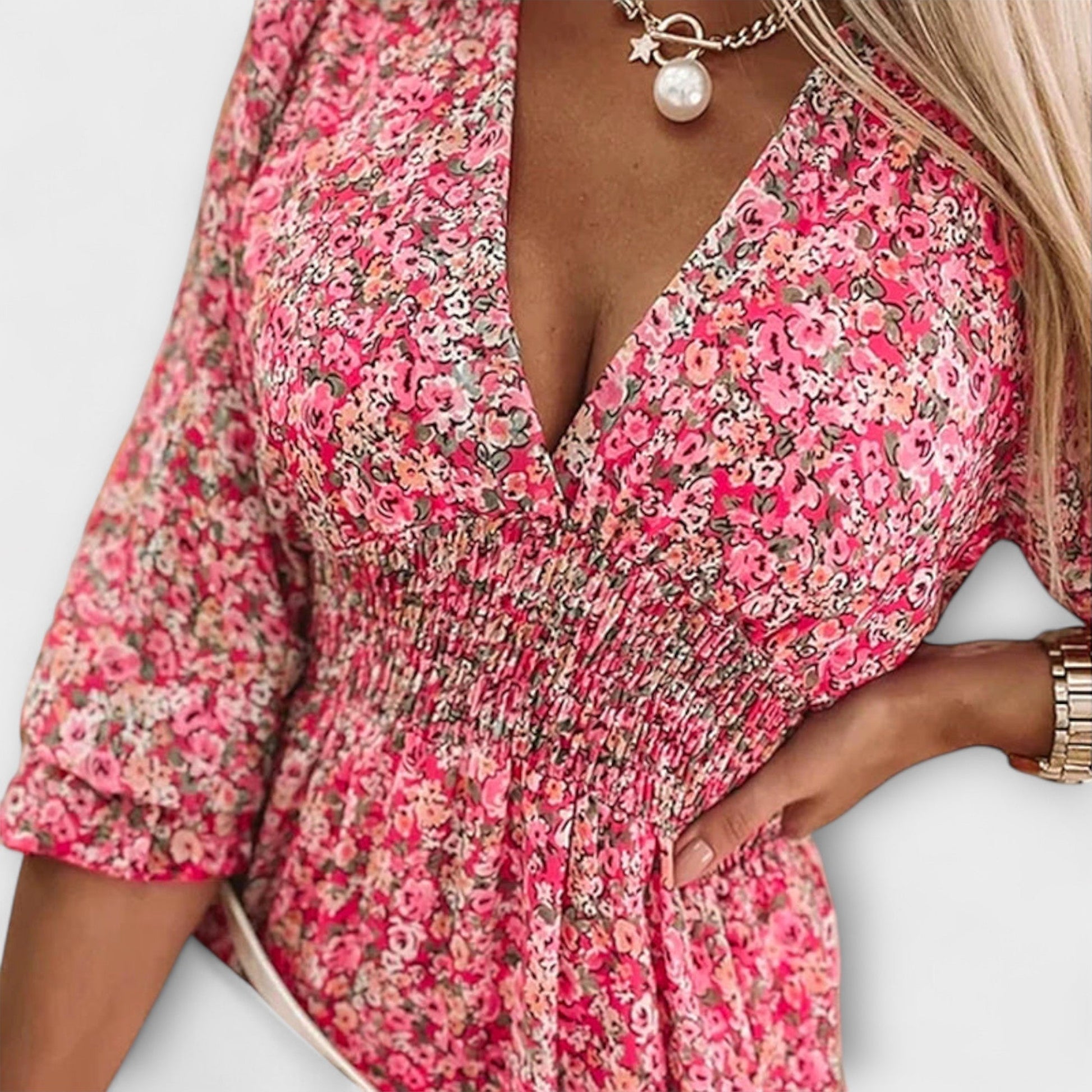 Women’s Dress | Floral Puff Sleeve Mini - Seldom Seen Styles