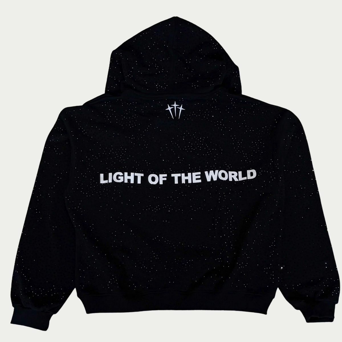 Jesus is The Light Rhinestone Hoodie - Seldom Seen Styles