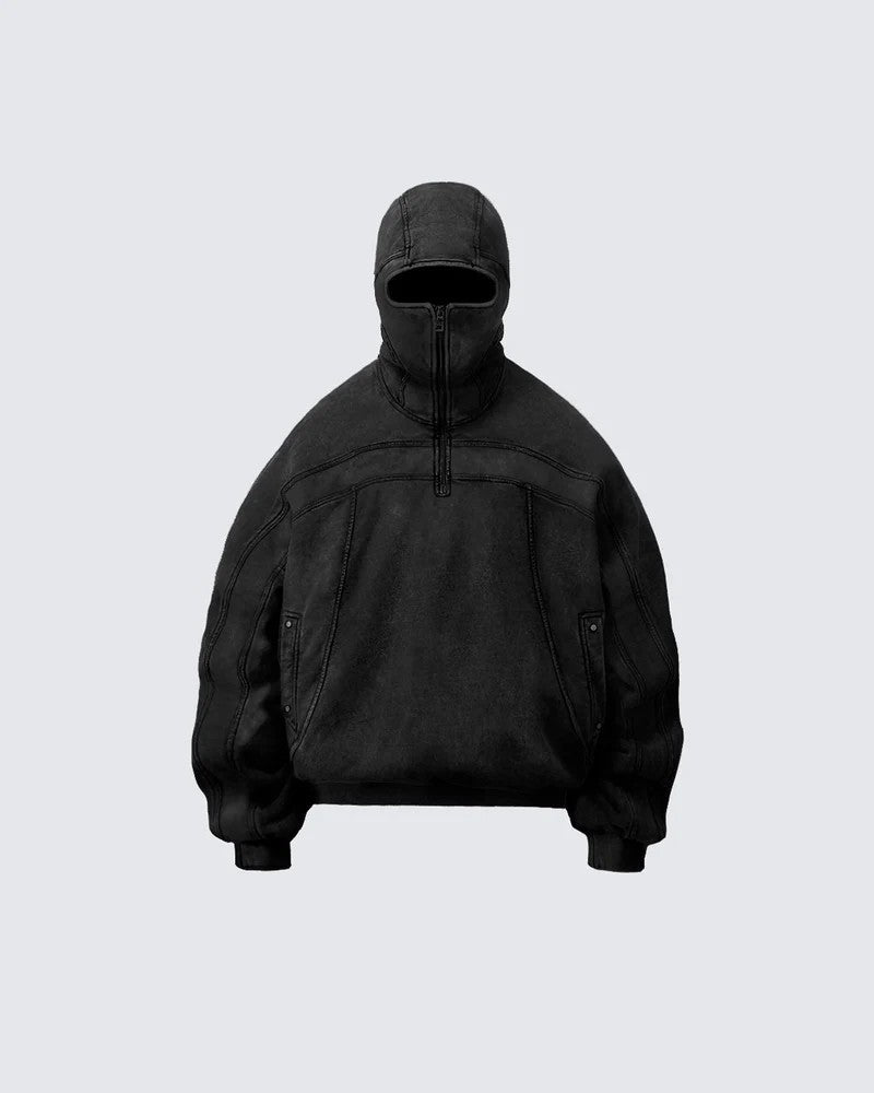 KIIKIO Classic Balaclava Hoodie - Seldom Seen Styles