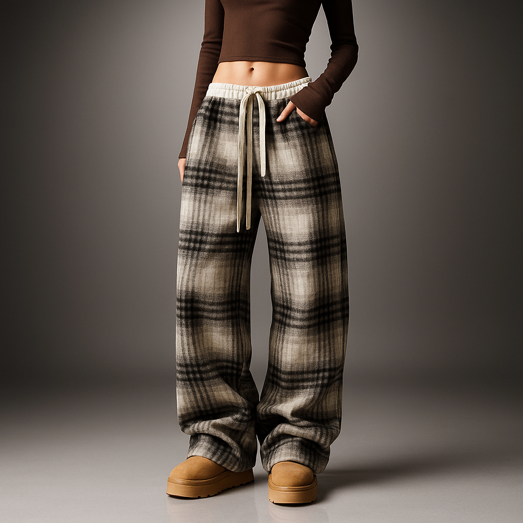 Katrina Plaid Pant - Seldom Seen Styles
