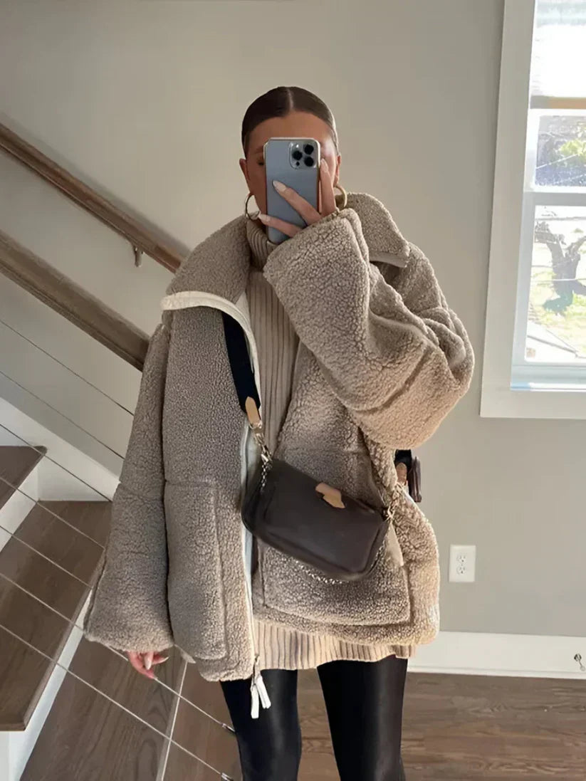 Kelly | Soft warm winter jacket - Seldom Seen Styles