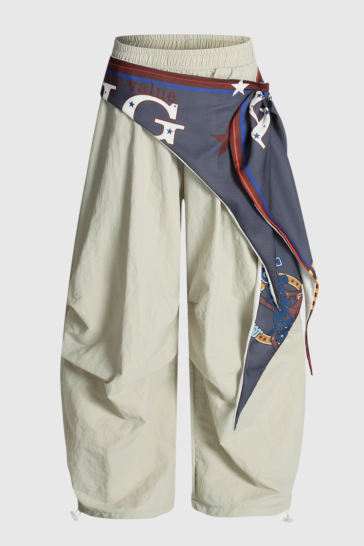 Kenta Baggy Cargo Pants - Apricot - Seldom Seen Styles
