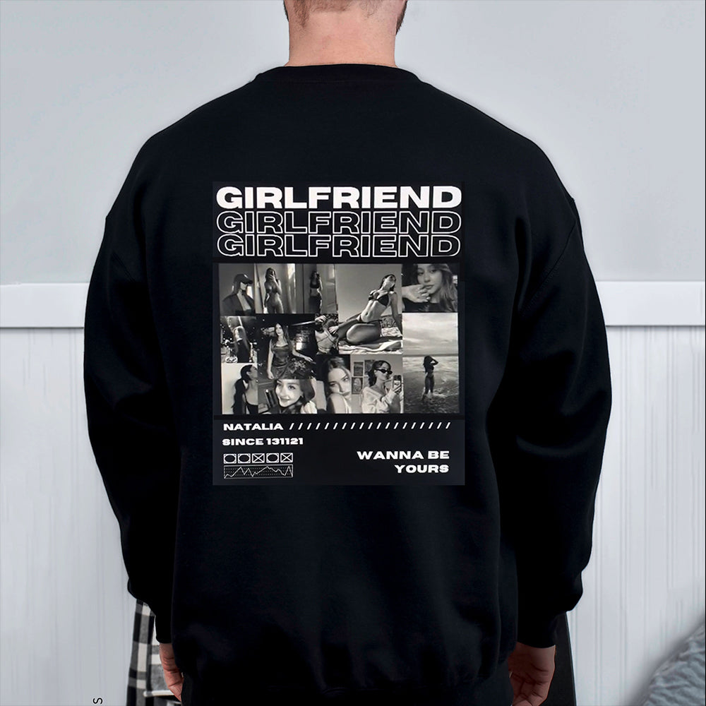 Custom Your Pic Shirt💕Sweatshirt For Couples - Seldom Seen Styles