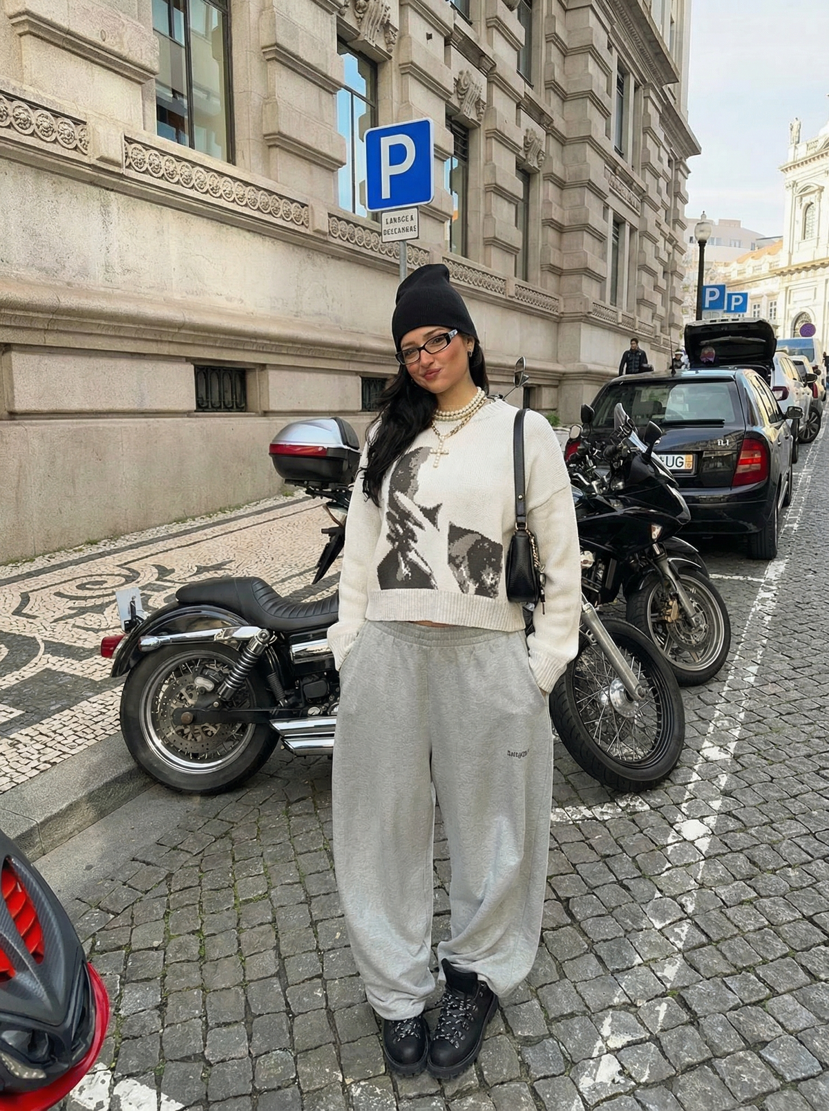 Knitted Sweater "Why?" - Seldom Seen Styles