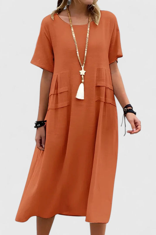 Krystina | Elegant Midi Dress - Seldom Seen Styles