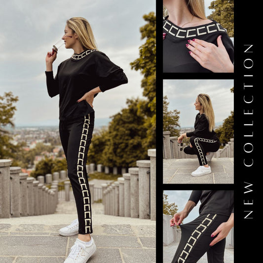 LUNACHIC - MODNY ZESTAW KOSZULA I SPODNIE - Seldom Seen Styles