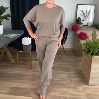 🔥Last day offer: 50% off-Elegant Longline Cardigan & Top & Pants 3-Pieces Set